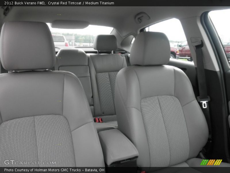 Crystal Red Tintcoat / Medium Titanium 2012 Buick Verano FWD