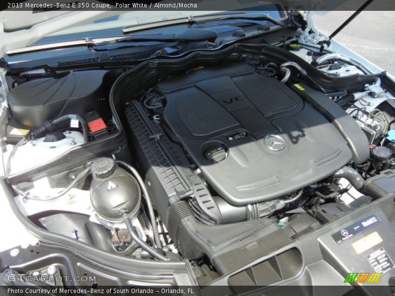 Polar White / Almond/Mocha 2013 Mercedes-Benz E 350 Coupe
