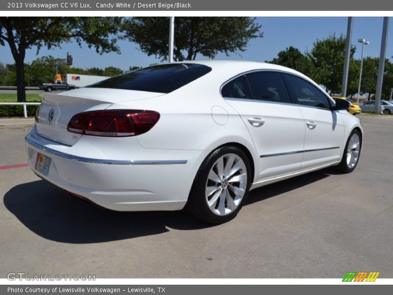 Candy White / Desert Beige/Black 2013 Volkswagen CC V6 Lux