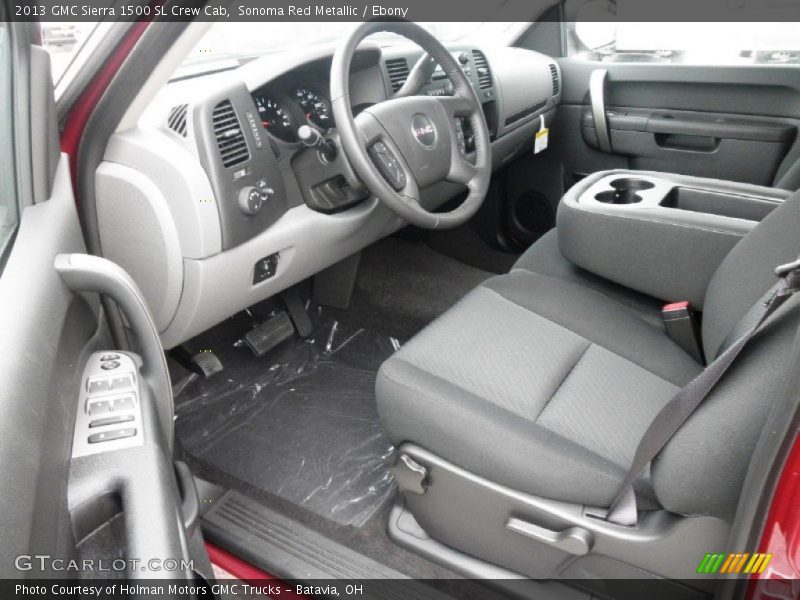  2013 Sierra 1500 SL Crew Cab Ebony Interior