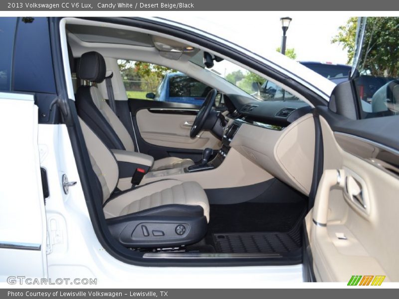 Candy White / Desert Beige/Black 2013 Volkswagen CC V6 Lux