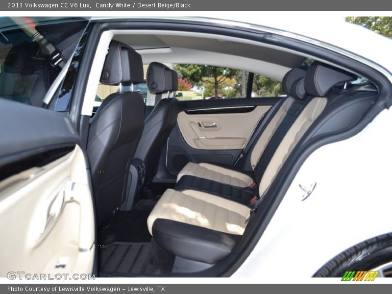Candy White / Desert Beige/Black 2013 Volkswagen CC V6 Lux