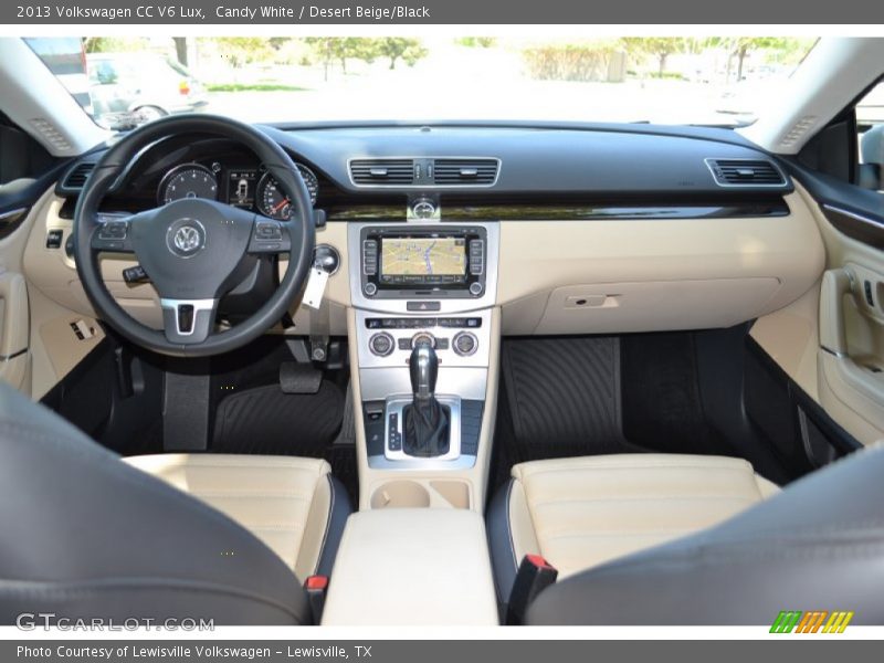 Candy White / Desert Beige/Black 2013 Volkswagen CC V6 Lux