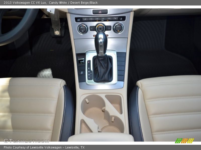 Candy White / Desert Beige/Black 2013 Volkswagen CC V6 Lux