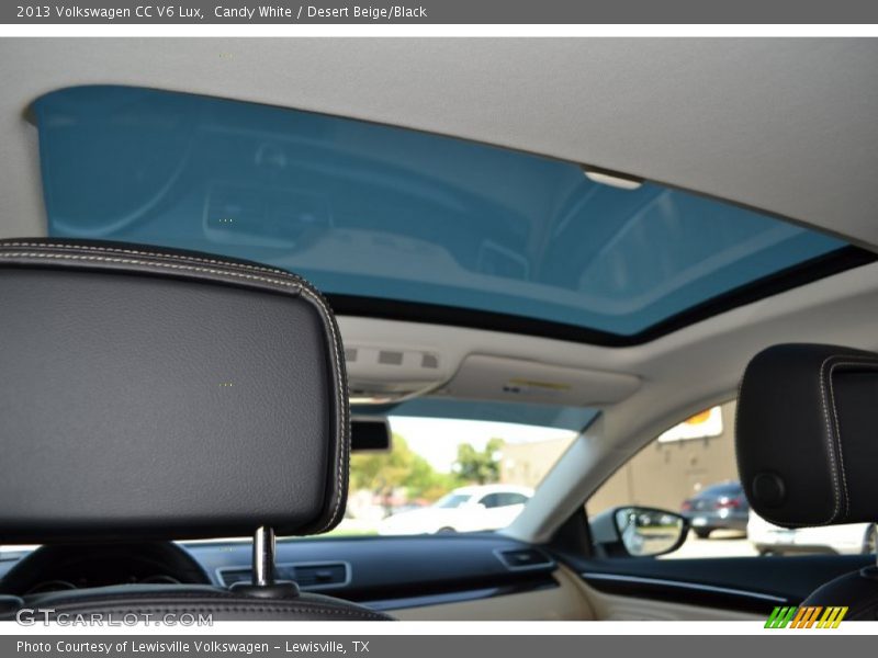 Candy White / Desert Beige/Black 2013 Volkswagen CC V6 Lux