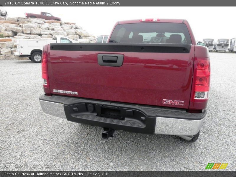 Sonoma Red Metallic / Ebony 2013 GMC Sierra 1500 SL Crew Cab