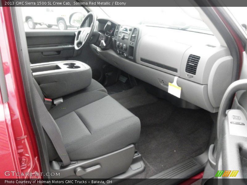 Sonoma Red Metallic / Ebony 2013 GMC Sierra 1500 SL Crew Cab