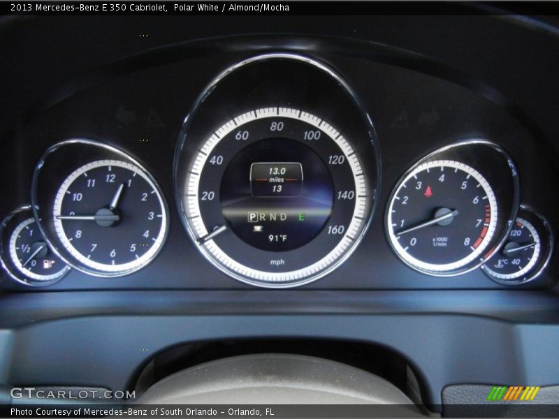 Polar White / Almond/Mocha 2013 Mercedes-Benz E 350 Cabriolet