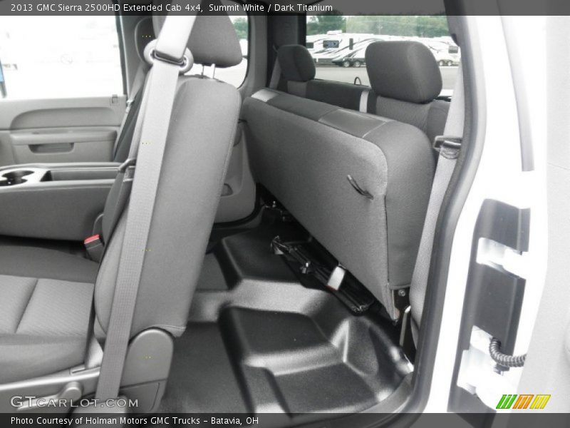 Summit White / Dark Titanium 2013 GMC Sierra 2500HD Extended Cab 4x4