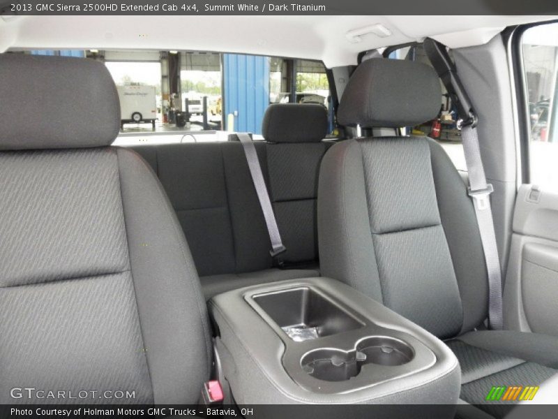 Summit White / Dark Titanium 2013 GMC Sierra 2500HD Extended Cab 4x4
