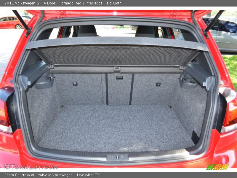 Tornado Red / Interlagos Plaid Cloth 2011 Volkswagen GTI 4 Door