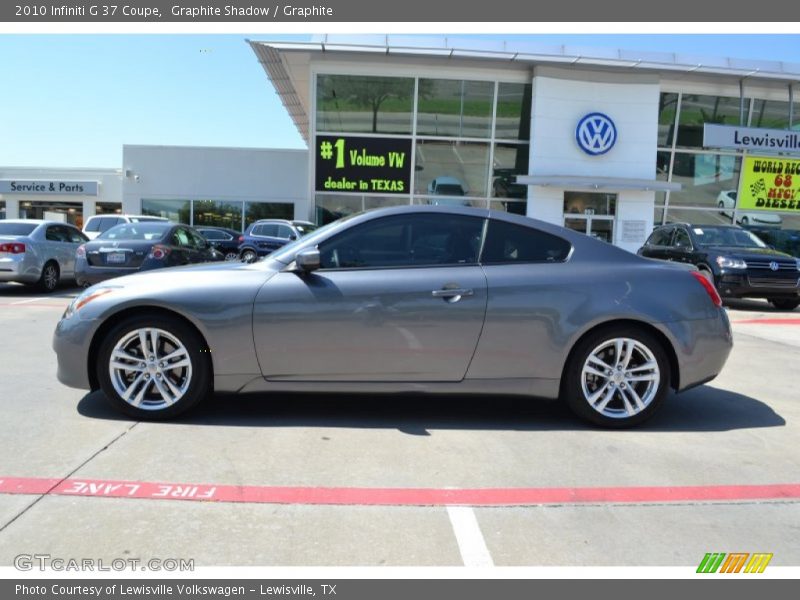 Graphite Shadow / Graphite 2010 Infiniti G 37 Coupe
