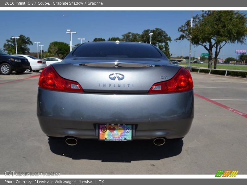 Graphite Shadow / Graphite 2010 Infiniti G 37 Coupe