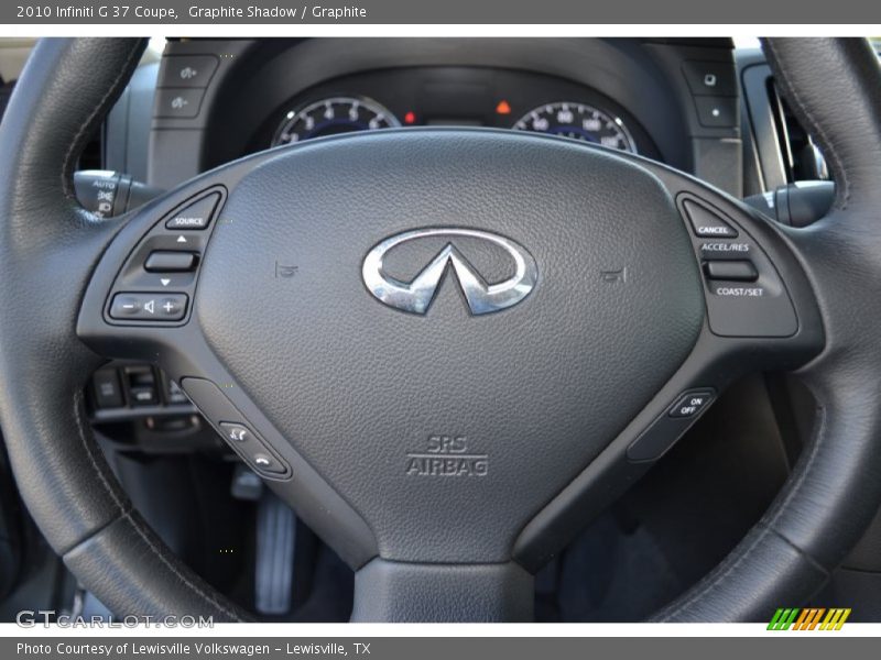 Controls of 2010 G 37 Coupe