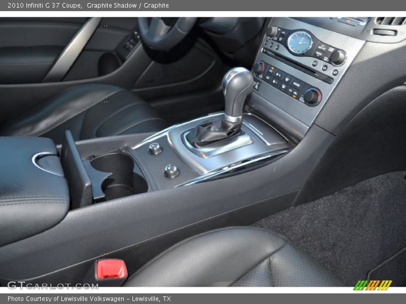  2010 G 37 Coupe 7 Speed ASC Automatic Shifter