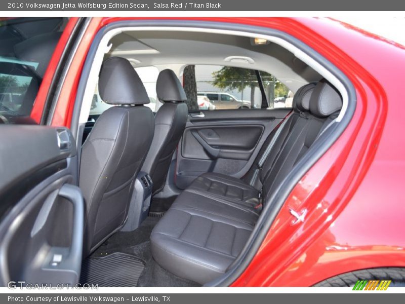 Salsa Red / Titan Black 2010 Volkswagen Jetta Wolfsburg Edition Sedan