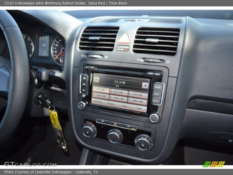 Salsa Red / Titan Black 2010 Volkswagen Jetta Wolfsburg Edition Sedan