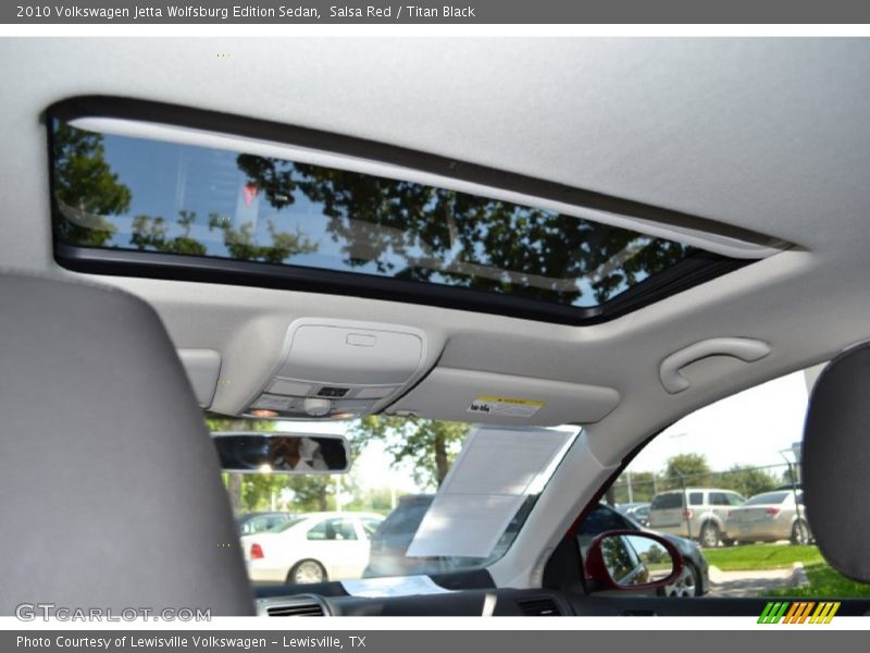 Salsa Red / Titan Black 2010 Volkswagen Jetta Wolfsburg Edition Sedan