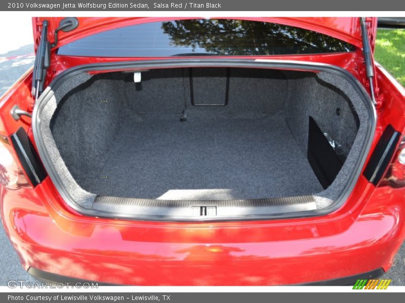 Salsa Red / Titan Black 2010 Volkswagen Jetta Wolfsburg Edition Sedan