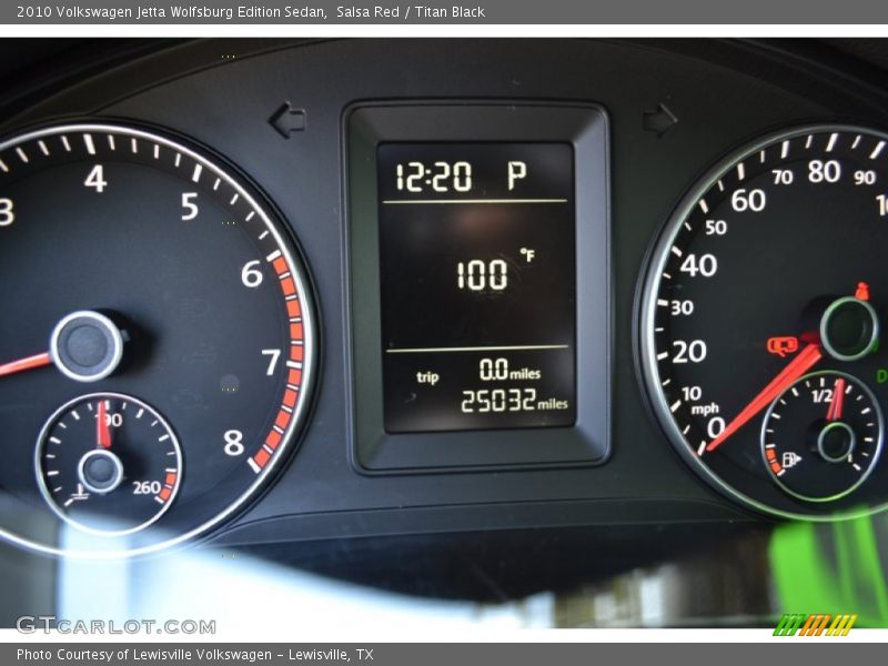 Salsa Red / Titan Black 2010 Volkswagen Jetta Wolfsburg Edition Sedan