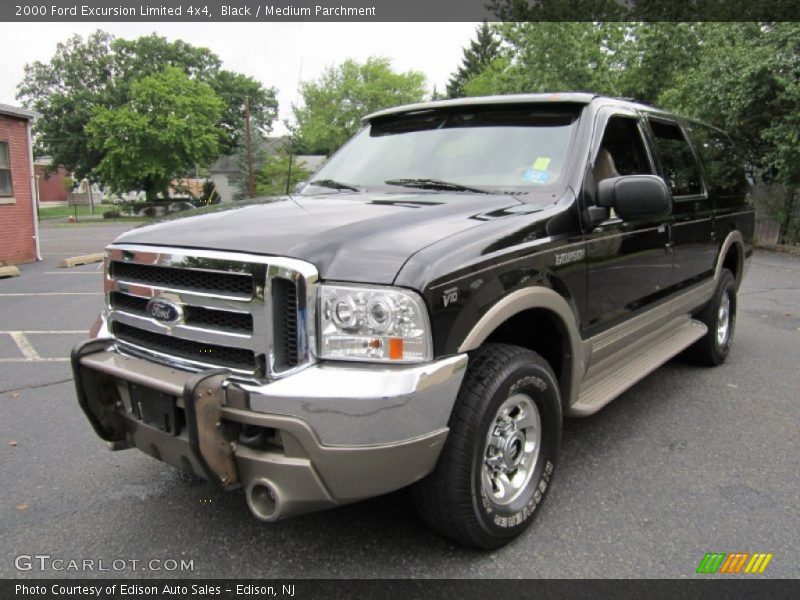 Black / Medium Parchment 2000 Ford Excursion Limited 4x4