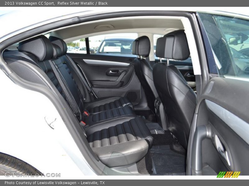 Reflex Silver Metallic / Black 2013 Volkswagen CC Sport