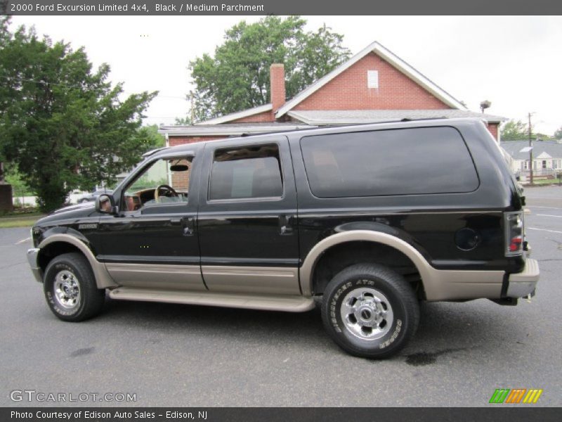 Black / Medium Parchment 2000 Ford Excursion Limited 4x4
