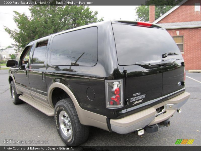 Black / Medium Parchment 2000 Ford Excursion Limited 4x4