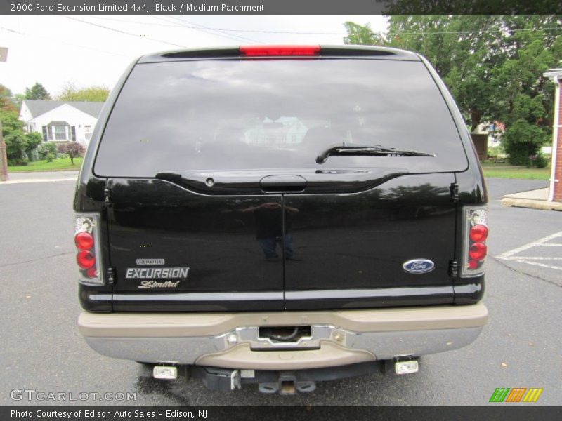 Black / Medium Parchment 2000 Ford Excursion Limited 4x4