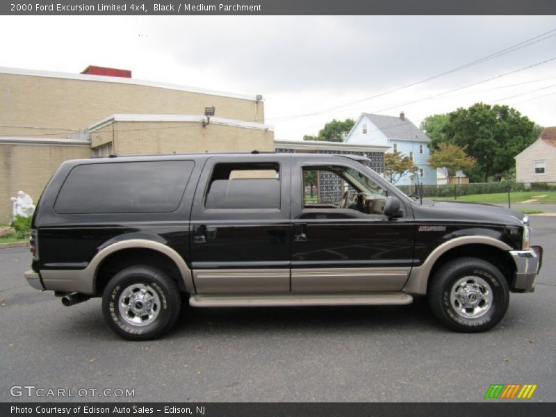 Black / Medium Parchment 2000 Ford Excursion Limited 4x4