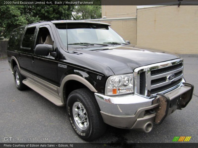 Black / Medium Parchment 2000 Ford Excursion Limited 4x4