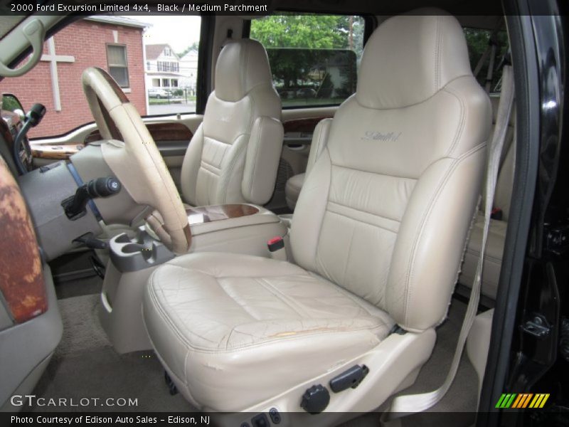 Black / Medium Parchment 2000 Ford Excursion Limited 4x4