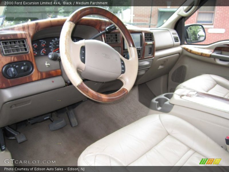 Black / Medium Parchment 2000 Ford Excursion Limited 4x4