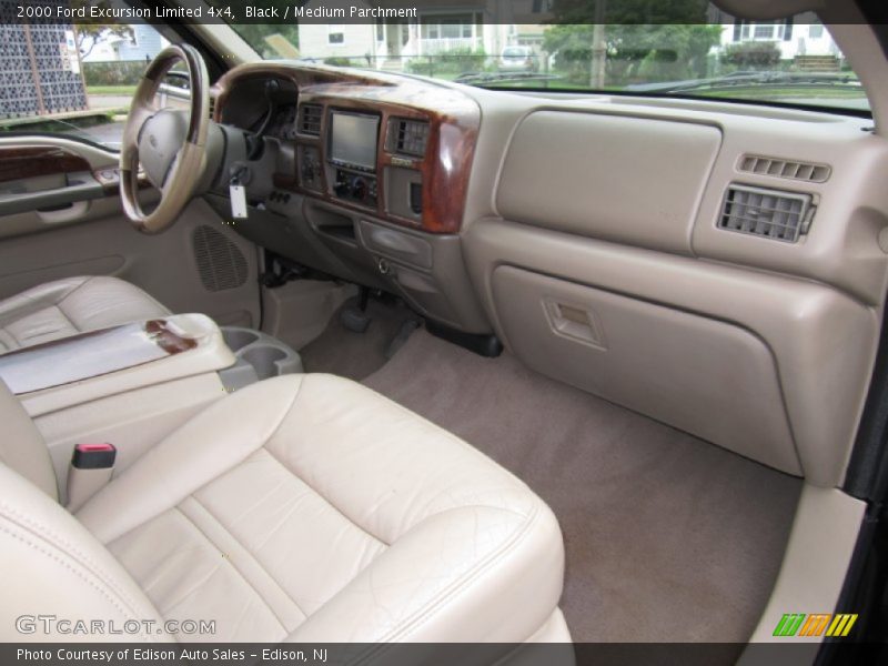 Black / Medium Parchment 2000 Ford Excursion Limited 4x4