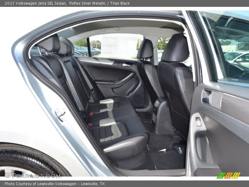 Reflex Silver Metallic / Titan Black 2013 Volkswagen Jetta SEL Sedan