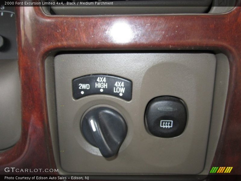 Black / Medium Parchment 2000 Ford Excursion Limited 4x4