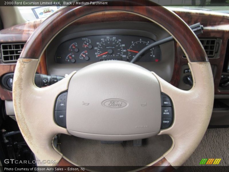 Black / Medium Parchment 2000 Ford Excursion Limited 4x4