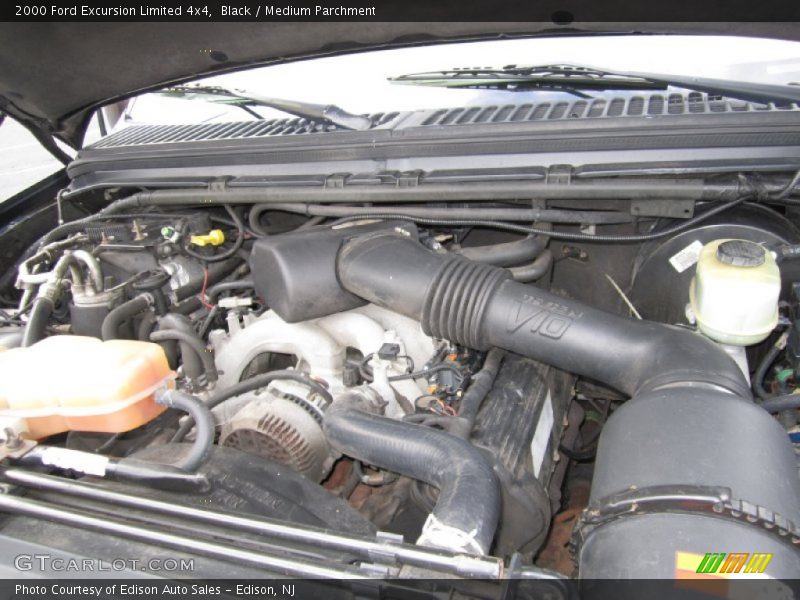 Black / Medium Parchment 2000 Ford Excursion Limited 4x4