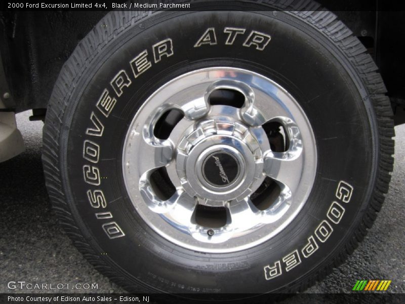 Black / Medium Parchment 2000 Ford Excursion Limited 4x4