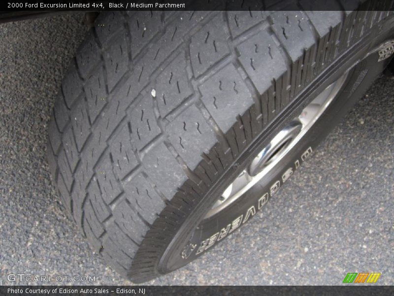 Black / Medium Parchment 2000 Ford Excursion Limited 4x4