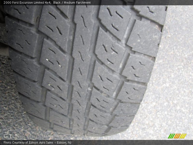 Black / Medium Parchment 2000 Ford Excursion Limited 4x4