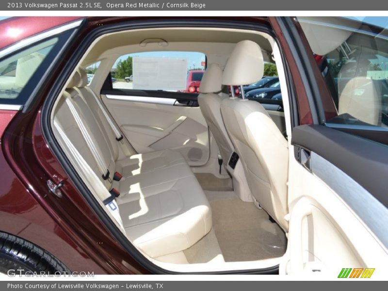 Opera Red Metallic / Cornsilk Beige 2013 Volkswagen Passat 2.5L SE