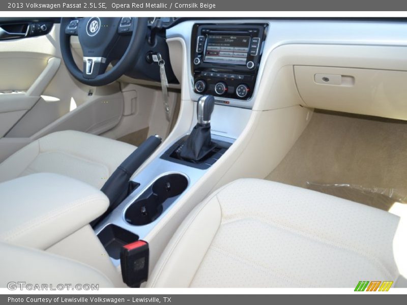 Opera Red Metallic / Cornsilk Beige 2013 Volkswagen Passat 2.5L SE