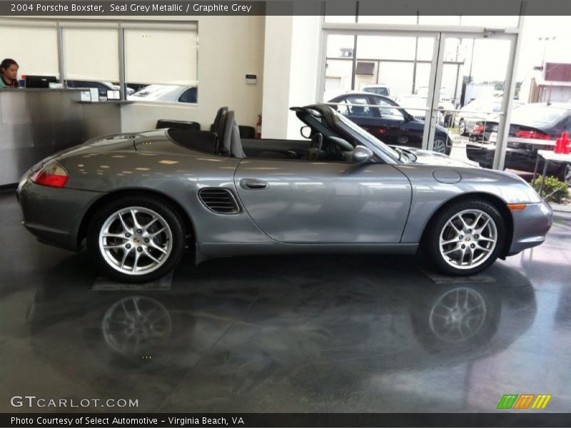 Seal Grey Metallic / Graphite Grey 2004 Porsche Boxster