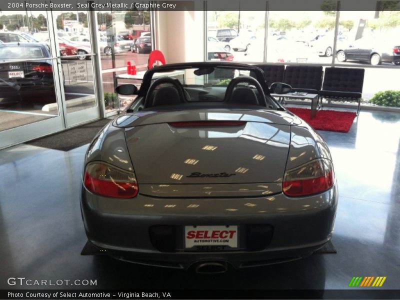 Seal Grey Metallic / Graphite Grey 2004 Porsche Boxster