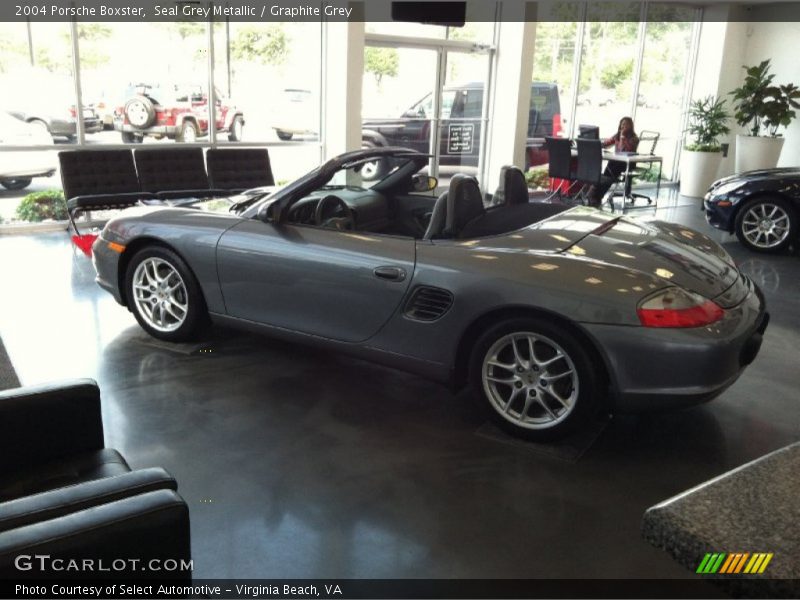 Seal Grey Metallic / Graphite Grey 2004 Porsche Boxster