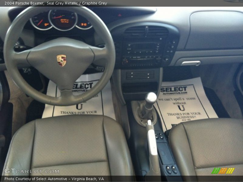 Seal Grey Metallic / Graphite Grey 2004 Porsche Boxster