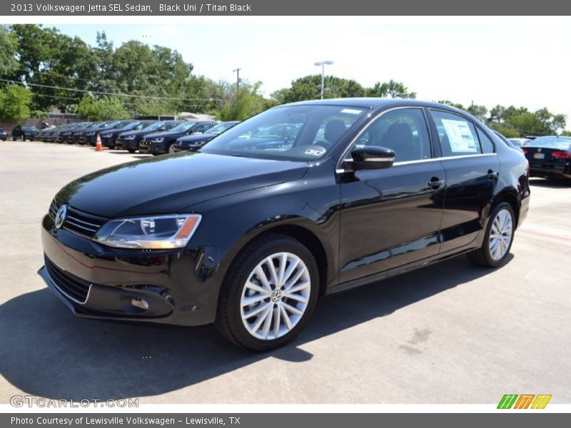 Black Uni / Titan Black 2013 Volkswagen Jetta SEL Sedan