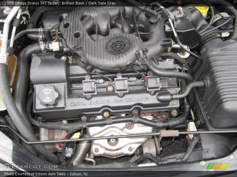  2005 Stratus SXT Sedan Engine - 2.7 Liter DOHC 24-Valve V6