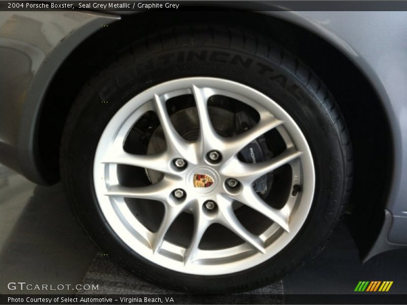 Seal Grey Metallic / Graphite Grey 2004 Porsche Boxster